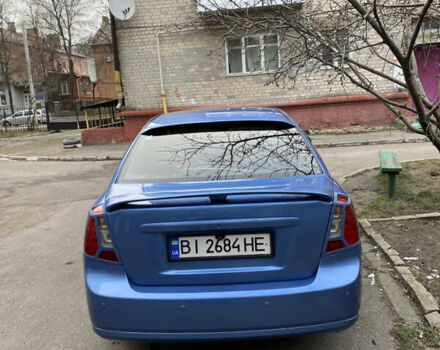 Синий Шевроле Лачетти, объемом двигателя 1.8 л и пробегом 182 тыс. км за 5000 $, фото 4 на Automoto.ua