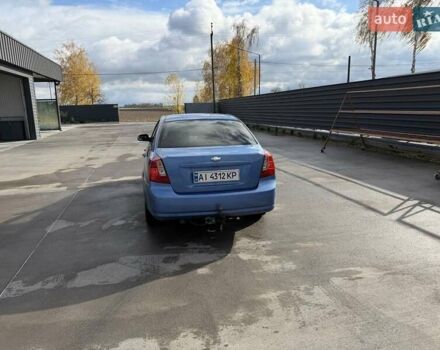Синий Шевроле Лачетти, объемом двигателя 1.8 л и пробегом 333 тыс. км за 3700 $, фото 4 на Automoto.ua
