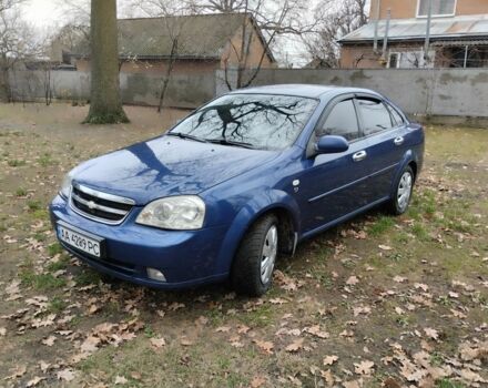 Синий Шевроле Лачетти, объемом двигателя 1.8 л и пробегом 175 тыс. км за 3799 $, фото 3 на Automoto.ua