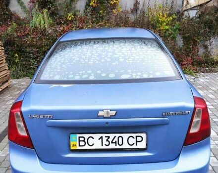 Синий Шевроле Лачетти, объемом двигателя 1.8 л и пробегом 148 тыс. км за 3000 $, фото 2 на Automoto.ua