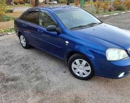 Синий Шевроле Лачетти, объемом двигателя 1.6 л и пробегом 225 тыс. км за 4400 $, фото 2 на Automoto.ua