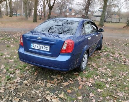Синий Шевроле Лачетти, объемом двигателя 1.8 л и пробегом 175 тыс. км за 3799 $, фото 4 на Automoto.ua