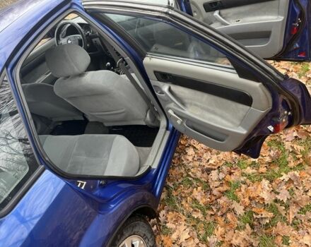 Синий Шевроле Лачетти, объемом двигателя 1.6 л и пробегом 217 тыс. км за 2500 $, фото 9 на Automoto.ua