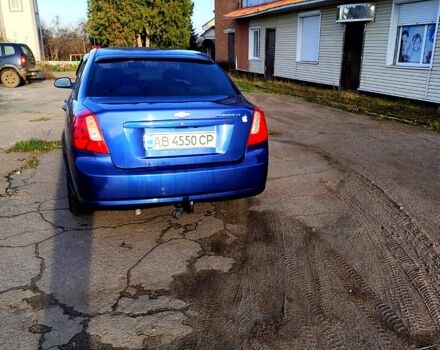 Синий Шевроле Лачетти, объемом двигателя 1.8 л и пробегом 200 тыс. км за 4600 $, фото 6 на Automoto.ua