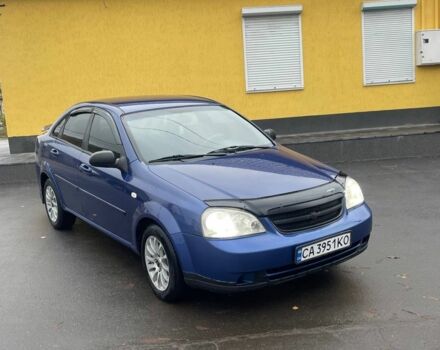 Синий Шевроле Лачетти, объемом двигателя 1.6 л и пробегом 165 тыс. км за 3550 $, фото 2 на Automoto.ua
