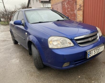 Синий Шевроле Лачетти, объемом двигателя 1.8 л и пробегом 200 тыс. км за 3200 $, фото 5 на Automoto.ua