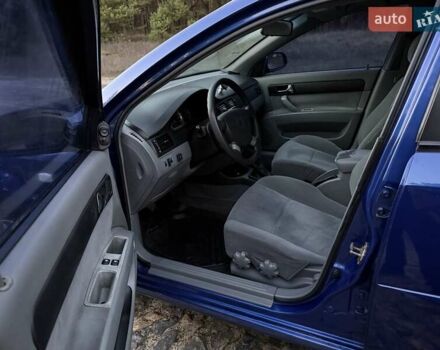 Синий Шевроле Лачетти, объемом двигателя 1.8 л и пробегом 187 тыс. км за 4000 $, фото 10 на Automoto.ua