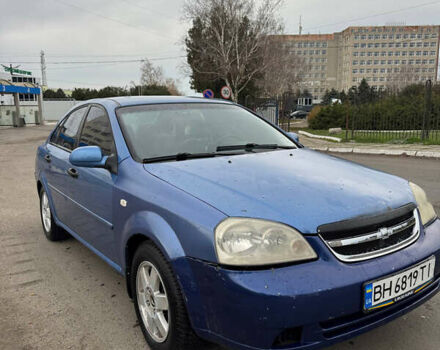 Синий Шевроле Лачетти, объемом двигателя 1.8 л и пробегом 320 тыс. км за 3500 $, фото 1 на Automoto.ua