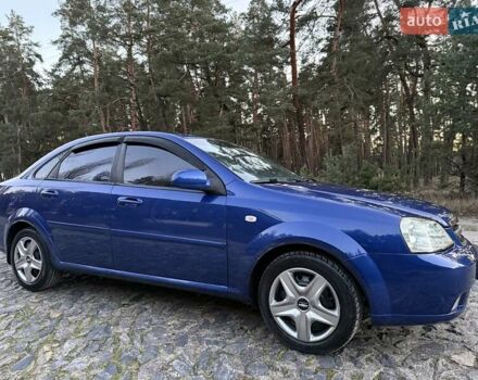 Синий Шевроле Лачетти, объемом двигателя 1.8 л и пробегом 187 тыс. км за 4000 $, фото 1 на Automoto.ua