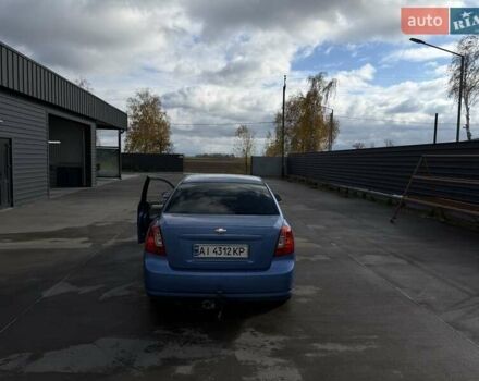Синий Шевроле Лачетти, объемом двигателя 1.8 л и пробегом 333 тыс. км за 3700 $, фото 6 на Automoto.ua