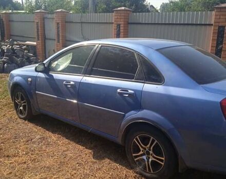 Синий Шевроле Лачетти, объемом двигателя 1.6 л и пробегом 300 тыс. км за 3300 $, фото 4 на Automoto.ua