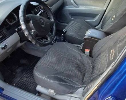 Синий Шевроле Лачетти, объемом двигателя 1.6 л и пробегом 225 тыс. км за 4400 $, фото 14 на Automoto.ua