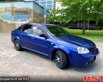 Синий Шевроле Лачетти, объемом двигателя 1.6 л и пробегом 223 тыс. км за 3500 $, фото 2 на Automoto.ua