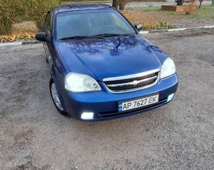 Синий Шевроле Лачетти, объемом двигателя 1.6 л и пробегом 225 тыс. км за 4400 $, фото 3 на Automoto.ua