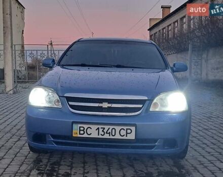 Синий Шевроле Лачетти, объемом двигателя 1.8 л и пробегом 148 тыс. км за 2999 $, фото 1 на Automoto.ua