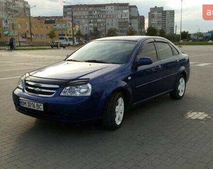 Синий Шевроле Лачетти, объемом двигателя 1.8 л и пробегом 198 тыс. км за 4700 $, фото 4 на Automoto.ua