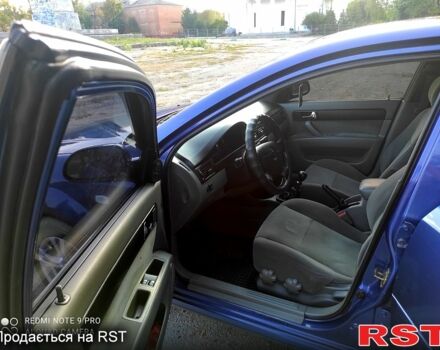 Синій Шевроле Лачетті, об'ємом двигуна 1.8 л та пробігом 0 тис. км за 4000 $, фото 9 на Automoto.ua