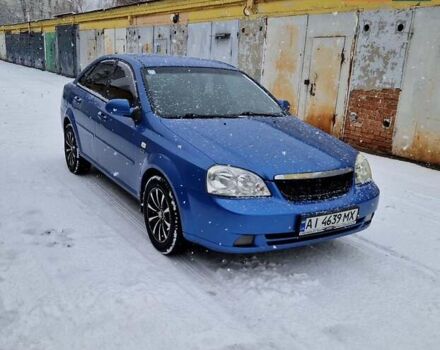 Синий Шевроле Лачетти, объемом двигателя 1.8 л и пробегом 260 тыс. км за 4000 $, фото 1 на Automoto.ua