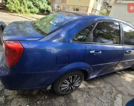 Синий Шевроле Лачетти, объемом двигателя 1.6 л и пробегом 243 тыс. км за 3800 $, фото 6 на Automoto.ua