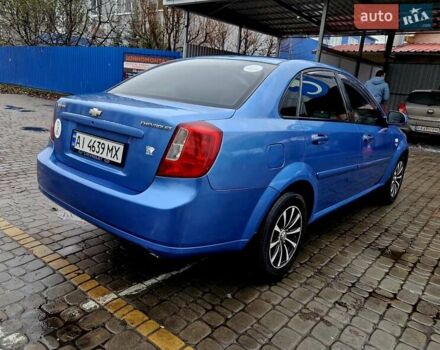 Синий Шевроле Лачетти, объемом двигателя 1.8 л и пробегом 260 тыс. км за 4000 $, фото 1 на Automoto.ua