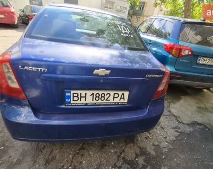 Синий Шевроле Лачетти, объемом двигателя 1.6 л и пробегом 243 тыс. км за 3800 $, фото 3 на Automoto.ua