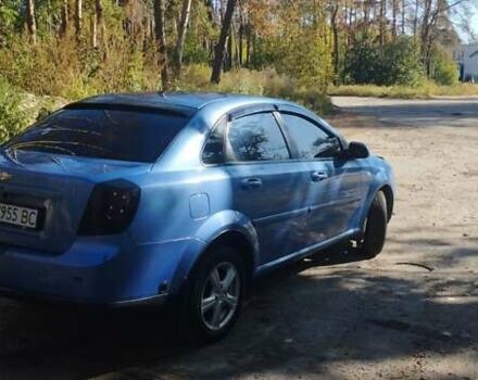 Синий Шевроле Лачетти, объемом двигателя 1.8 л и пробегом 220 тыс. км за 4000 $, фото 4 на Automoto.ua