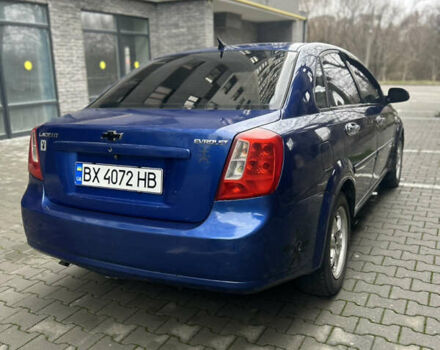 Синий Шевроле Лачетти, объемом двигателя 1.6 л и пробегом 346 тыс. км за 3200 $, фото 5 на Automoto.ua