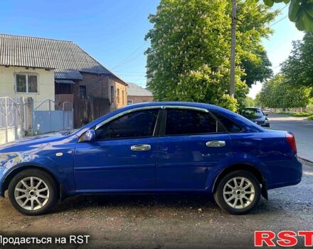 Синий Шевроле Лачетти, объемом двигателя 1.8 л и пробегом 0 тыс. км за 4050 $, фото 1 на Automoto.ua
