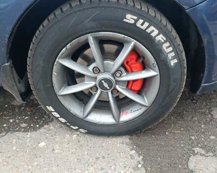 Синий Шевроле Лачетти, объемом двигателя 1.6 л и пробегом 290 тыс. км за 4300 $, фото 10 на Automoto.ua