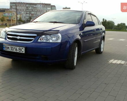 Синий Шевроле Лачетти, объемом двигателя 1.8 л и пробегом 198 тыс. км за 4700 $, фото 1 на Automoto.ua