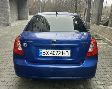 Синий Шевроле Лачетти, объемом двигателя 1.6 л и пробегом 346 тыс. км за 3200 $, фото 4 на Automoto.ua