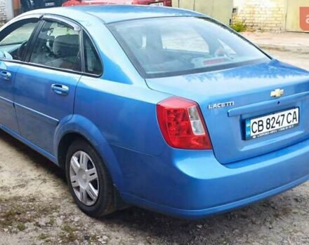 Синий Шевроле Лачетти, объемом двигателя 1.6 л и пробегом 90 тыс. км за 4500 $, фото 8 на Automoto.ua
