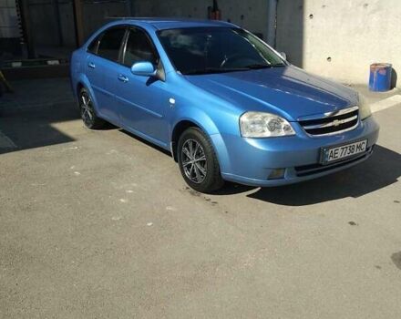 Синий Шевроле Лачетти, объемом двигателя 1.6 л и пробегом 164 тыс. км за 5700 $, фото 4 на Automoto.ua