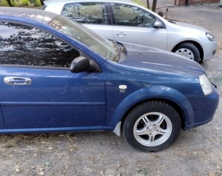 Синій Шевроле Лачетті, об'ємом двигуна 1.6 л та пробігом 198 тис. км за 4200 $, фото 1 на Automoto.ua