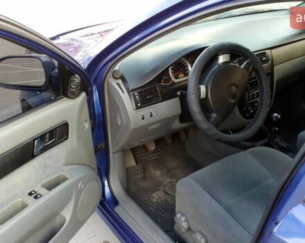 Синий Шевроле Лачетти, объемом двигателя 1.8 л и пробегом 198 тыс. км за 4700 $, фото 13 на Automoto.ua