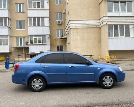 Синий Шевроле Лачетти, объемом двигателя 1.6 л и пробегом 170 тыс. км за 4650 $, фото 6 на Automoto.ua