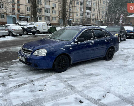 Синий Шевроле Лачетти, объемом двигателя 1.6 л и пробегом 270 тыс. км за 2250 $, фото 1 на Automoto.ua
