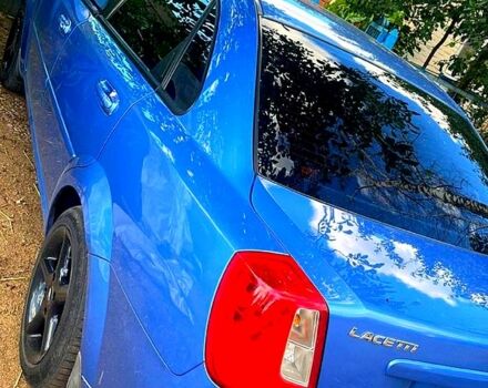 Синий Шевроле Лачетти, объемом двигателя 1.6 л и пробегом 219 тыс. км за 4250 $, фото 6 на Automoto.ua