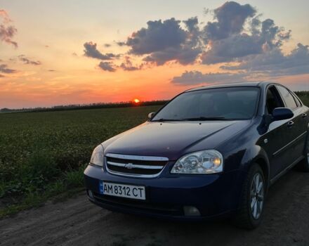 Синий Шевроле Лачетти, объемом двигателя 1.8 л и пробегом 310 тыс. км за 3400 $, фото 2 на Automoto.ua