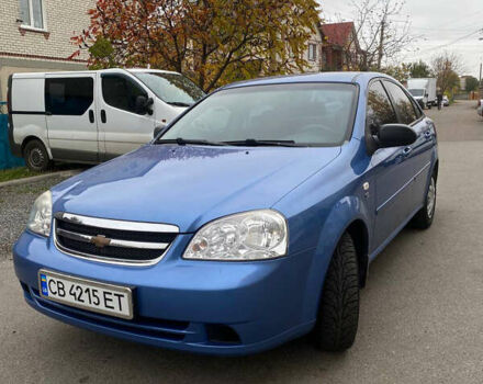 Синий Шевроле Лачетти, объемом двигателя 1.6 л и пробегом 170 тыс. км за 4650 $, фото 2 на Automoto.ua