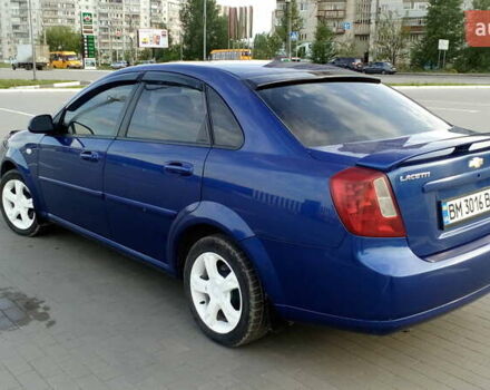 Синий Шевроле Лачетти, объемом двигателя 1.8 л и пробегом 198 тыс. км за 4700 $, фото 5 на Automoto.ua