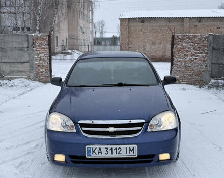 Синий Шевроле Лачетти, объемом двигателя 1.6 л и пробегом 220 тыс. км за 3500 $, фото 1 на Automoto.ua