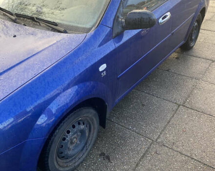 Синий Шевроле Лачетти, объемом двигателя 1.6 л и пробегом 105 тыс. км за 5000 $, фото 1 на Automoto.ua