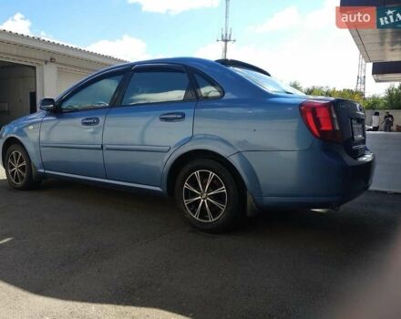 Синий Шевроле Лачетти, объемом двигателя 1.6 л и пробегом 164 тыс. км за 5700 $, фото 6 на Automoto.ua