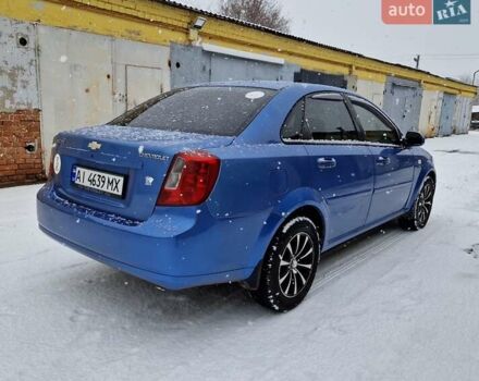 Синий Шевроле Лачетти, объемом двигателя 1.8 л и пробегом 260 тыс. км за 4000 $, фото 3 на Automoto.ua