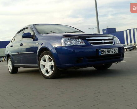 Синий Шевроле Лачетти, объемом двигателя 1.8 л и пробегом 198 тыс. км за 4700 $, фото 3 на Automoto.ua