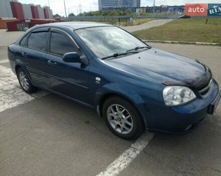 Синий Шевроле Лачетти, объемом двигателя 1.8 л и пробегом 130 тыс. км за 6100 $, фото 6 на Automoto.ua