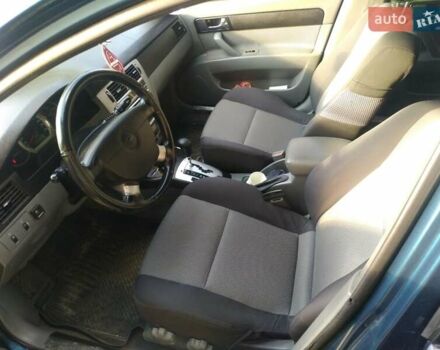 Синий Шевроле Лачетти, объемом двигателя 1.8 л и пробегом 130 тыс. км за 6100 $, фото 2 на Automoto.ua