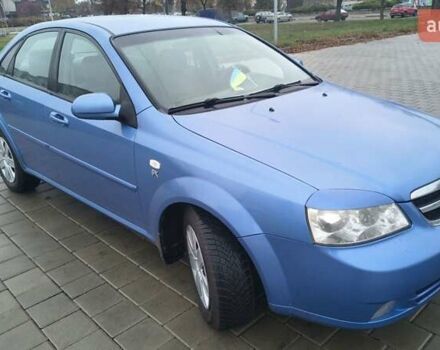 Синій Шевроле Лачетті, об'ємом двигуна 1.8 л та пробігом 170 тис. км за 5000 $, фото 1 на Automoto.ua