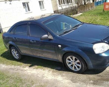 Синий Шевроле Лачетти, объемом двигателя 1.6 л и пробегом 207 тыс. км за 4300 $, фото 5 на Automoto.ua